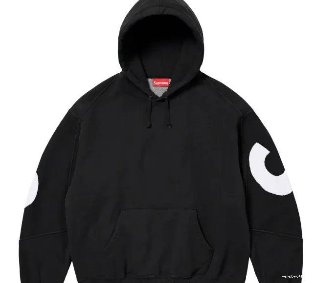 Grey HOODED XL S LOGO Big SWEATSHIRT L M Back Hoodie Black JACQUARD LOGO BIG Sweatshirt 0823